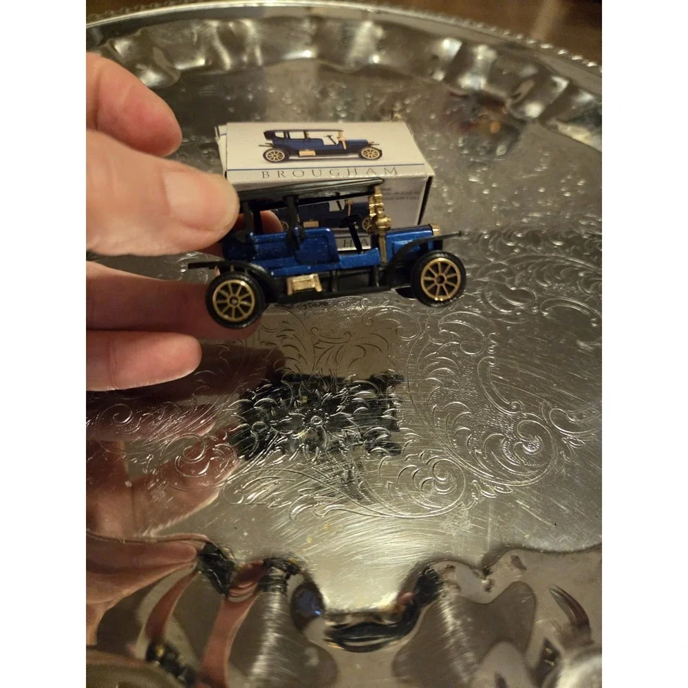 vintage High Speed Mini Die-cast Antique Car Brougham #214 produced as a...